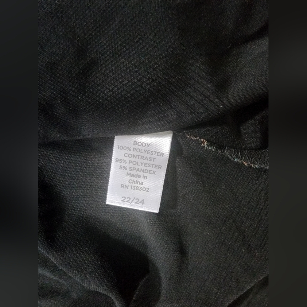 Avenue Womens Cowl Neck Sleeveless Plus Tank Blouse - Picture 6 of 8